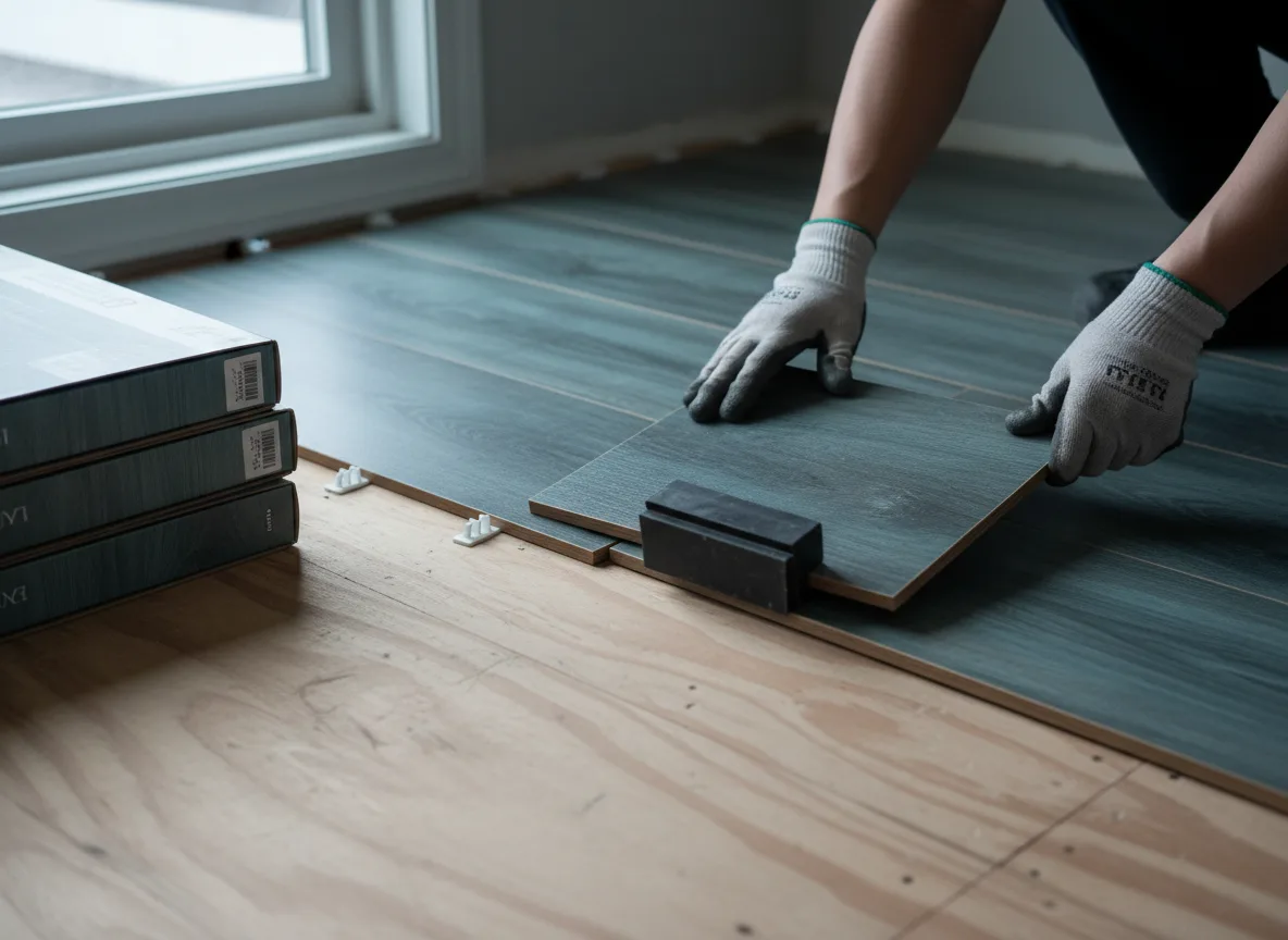 Luxury Vinyl Plank Installation company in Cathay, ND
